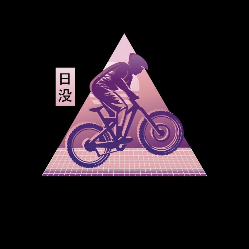 Vaporwave Downhill