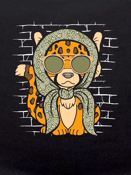 Cheetah Sunglasses Scarf