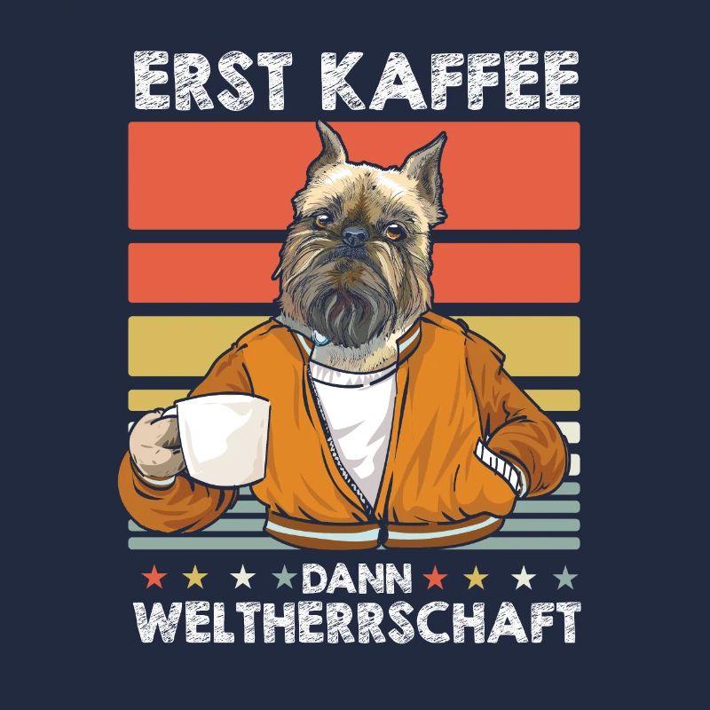 Brussels Griffon Kaffee
