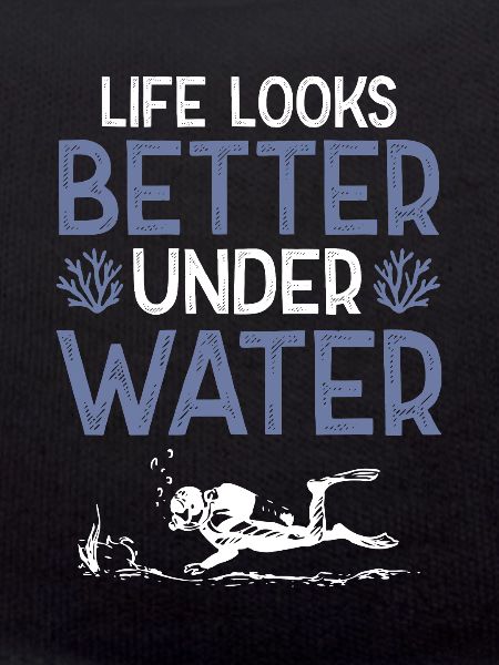 Diving underwater