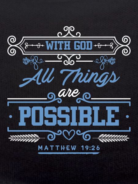 Bible God Everything Possible