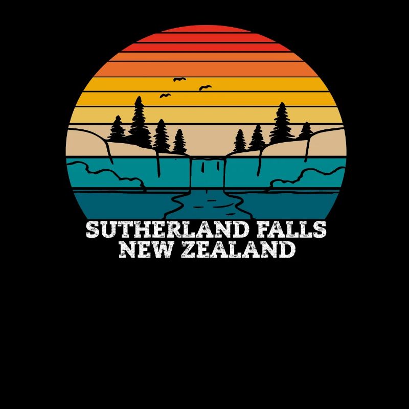 Sutherland Falls Nouvelle-Zélande