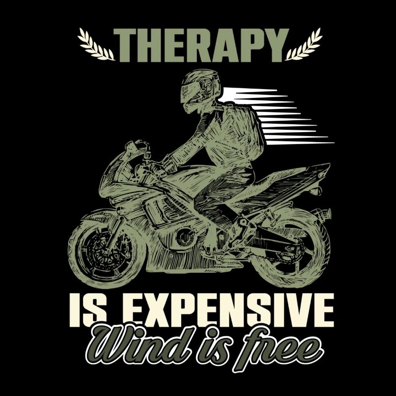 motorrad Therapie spruch