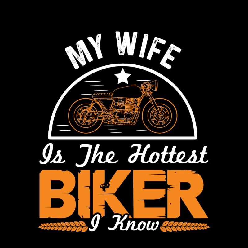 Motorcycle wife Spruch