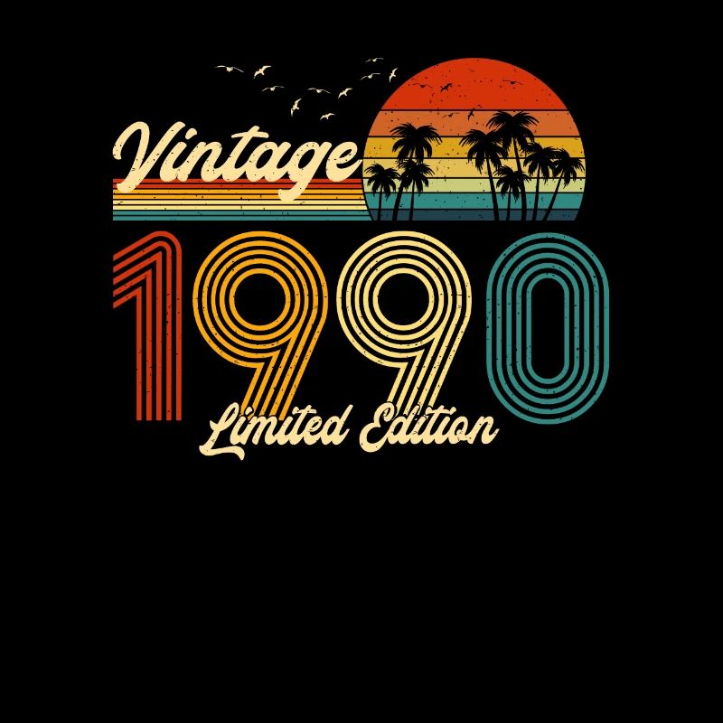 Vintage 1990 Limited Edition Geschenk zum Geburtstag 22