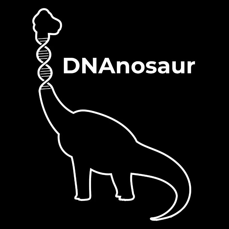 DNAnosaur - Dinosaure avec l’ADN comme cou
