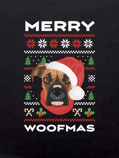 Boxer Frohe Weihnachten
