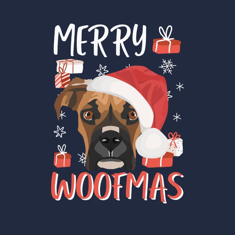 Boxer Joyeux Noël