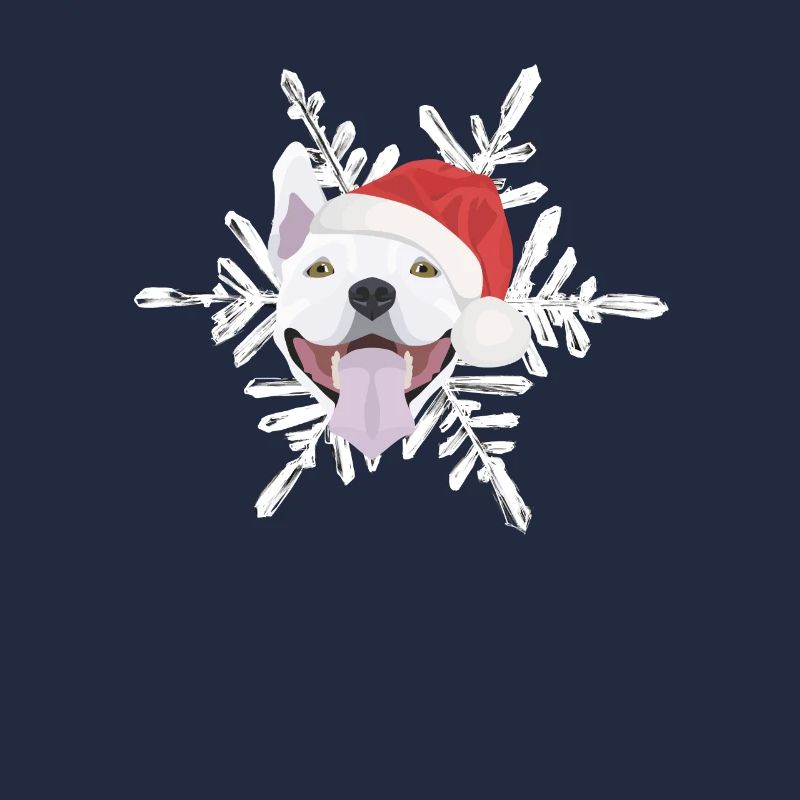 Bull Terrier Joyeux Noël