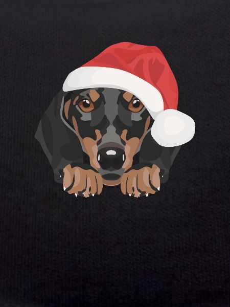 Teckel Joyeux Noël