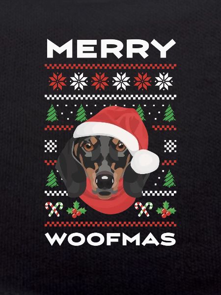 Dachshund Merry Christmas