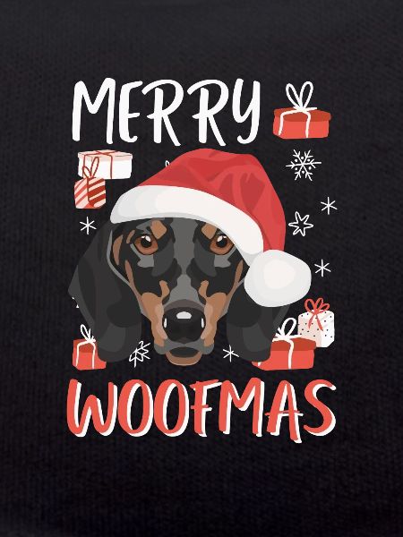 Teckel Joyeux Noël