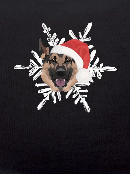 German Shepherd Merry Christmas