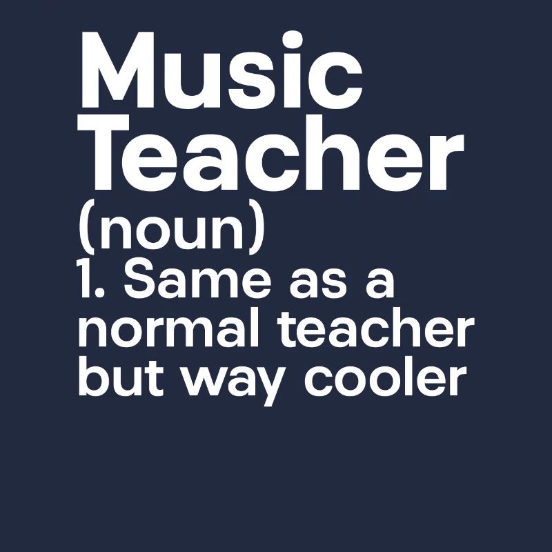 Musiklehrer Musik Lehrer