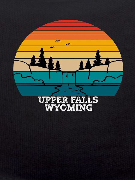 Upper Falls Wyoming