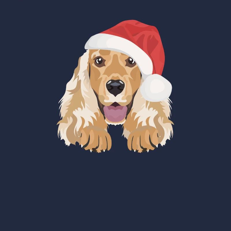Deutsch Cocker Spaniel Joyeux Noël