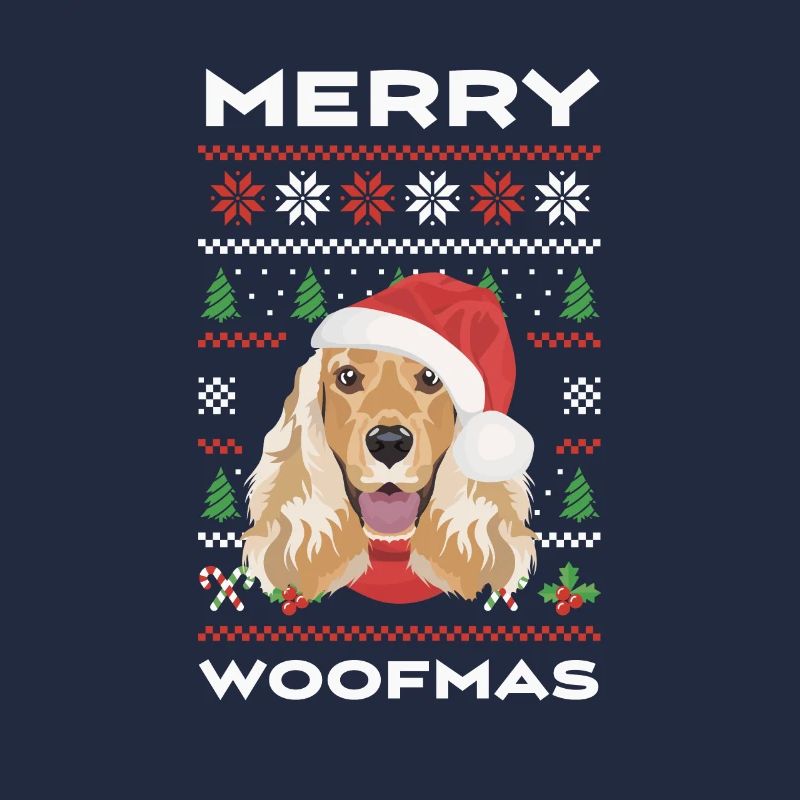 Deutsch Cocker Spaniel Joyeux Noël