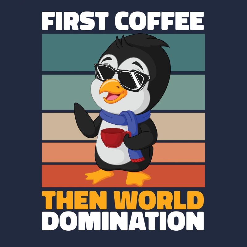 Pinguin Kaffee