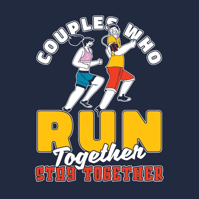 Läufer Jogger Runner Laufen Paar