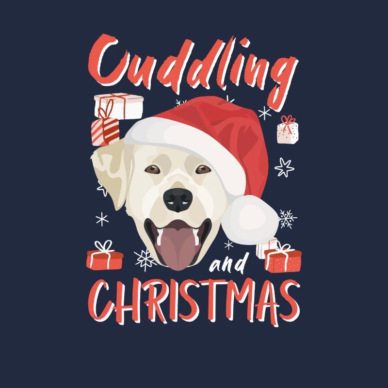 Labrador Frohe Weihnachten