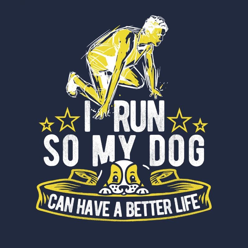 Runner Jogger Runner Running Dog