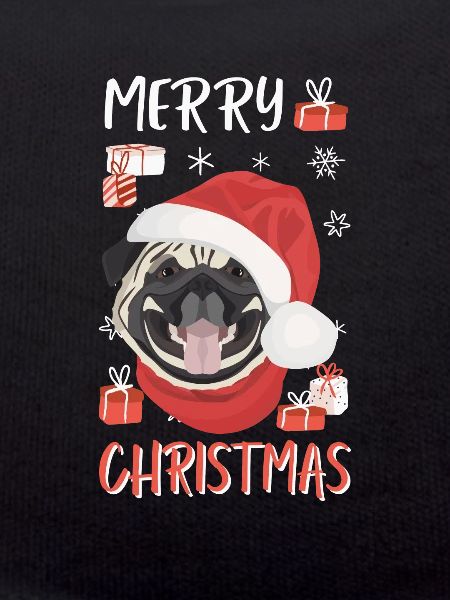 Pug Merry Christmas