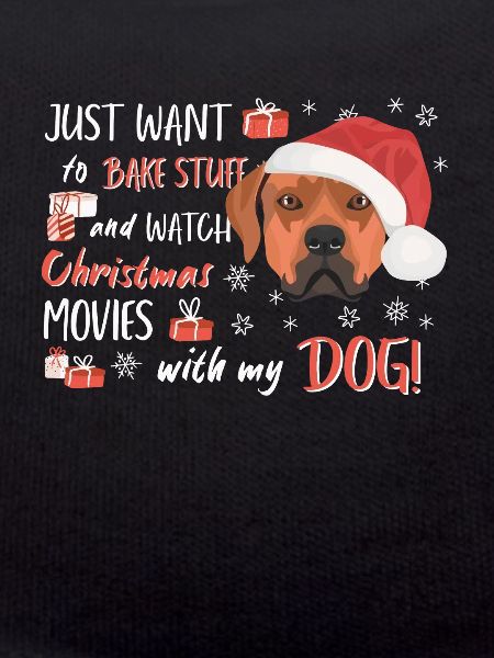 Rhodesian Ridgeback Merry Christmas