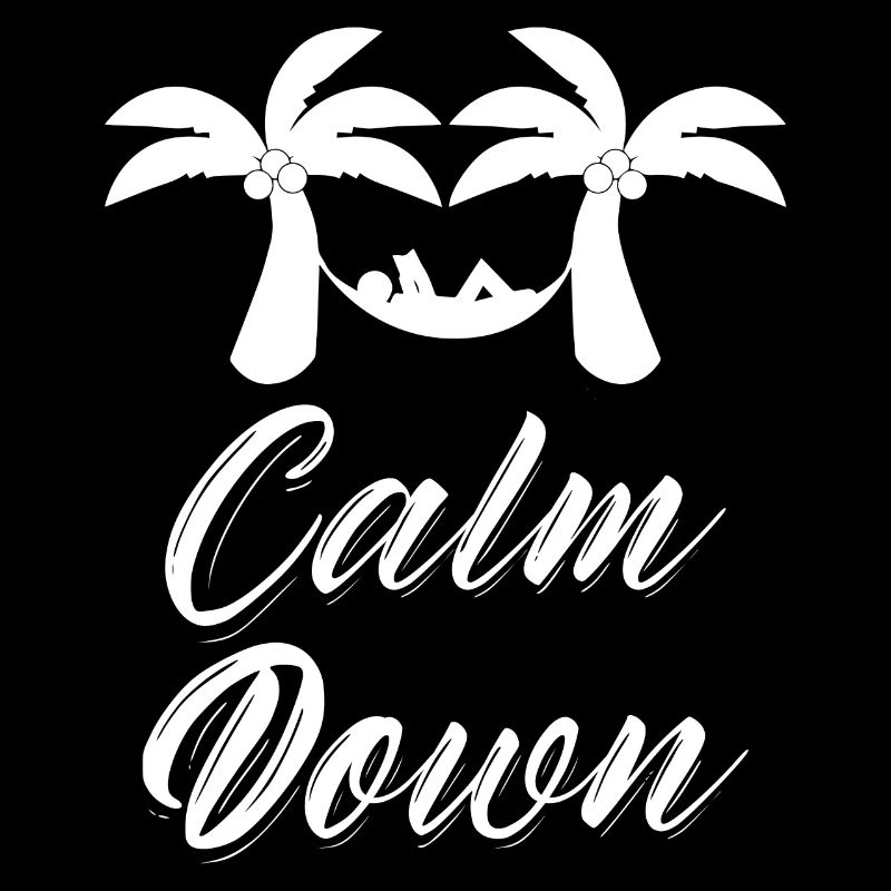 Entspannung und Relax. Just Calm Down