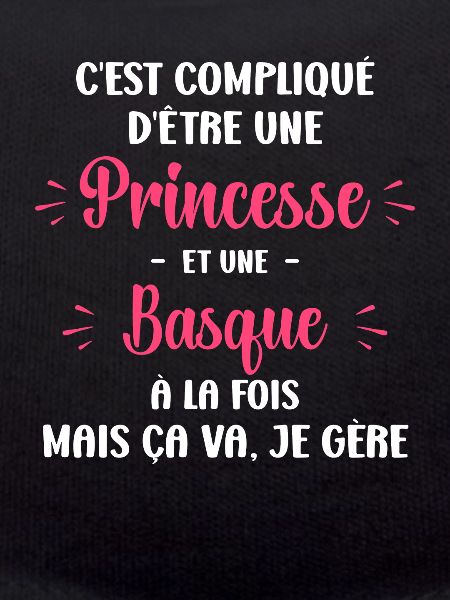 Princesse et basque