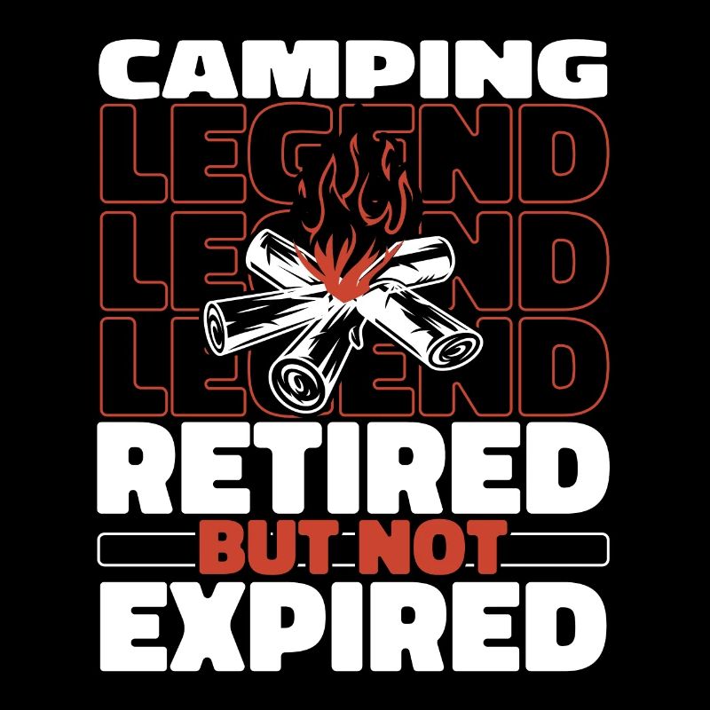 Retired camping tent