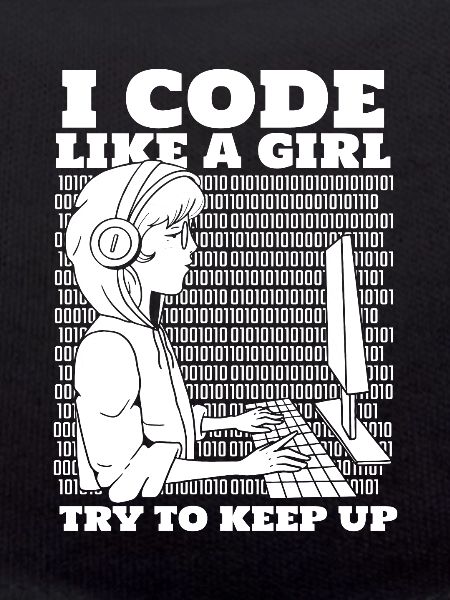 Developer Coder Programmer Girl