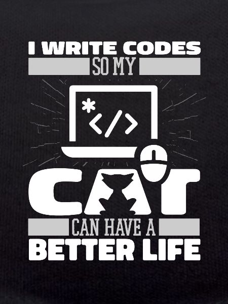 Developer Coder Programmer Cat
