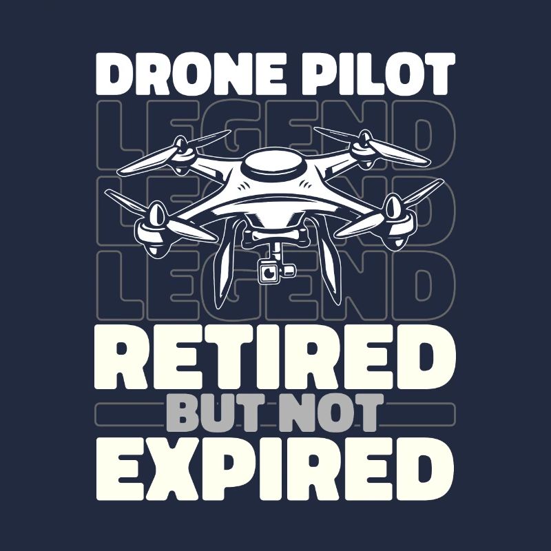 Drone Quadcopter retiré