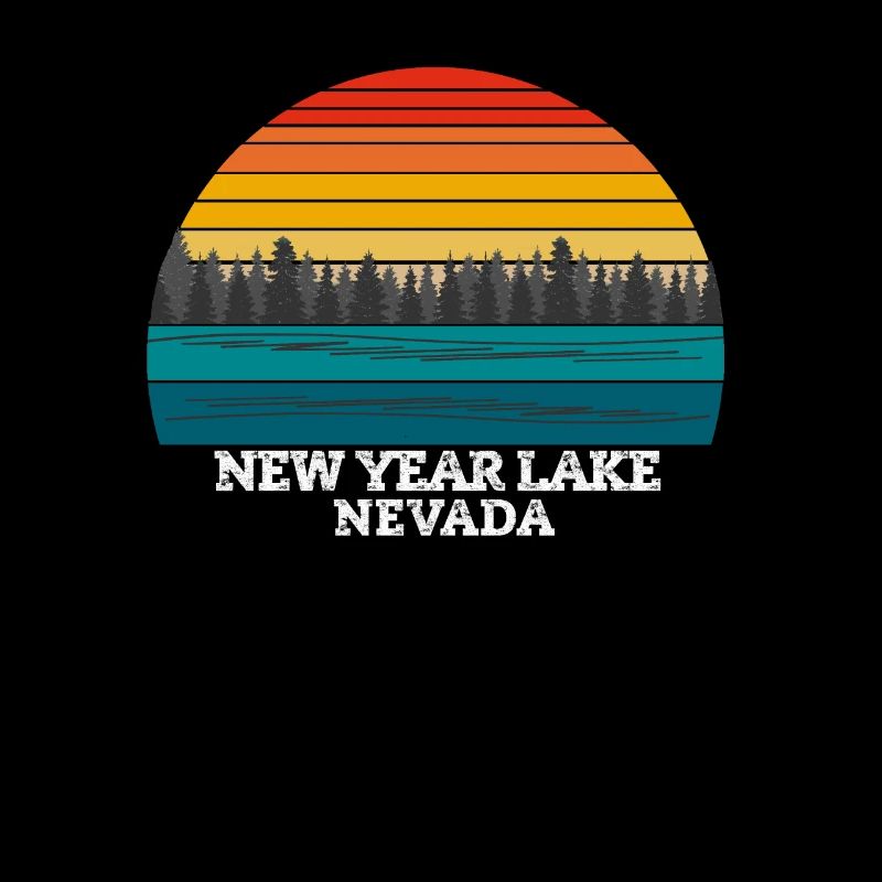 Lac Nevada du Nouvel An