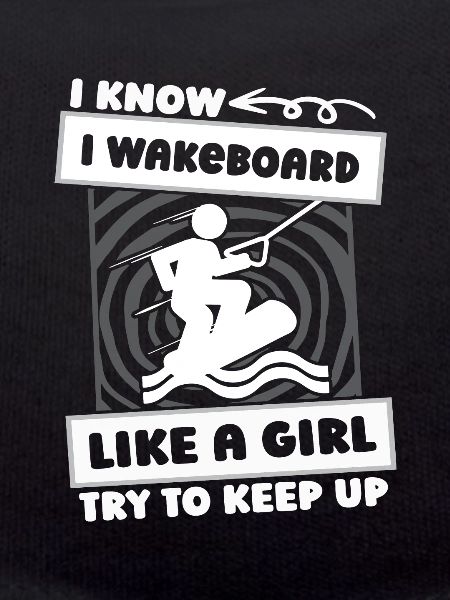 Wakeboard Wakeboarder Mädchen