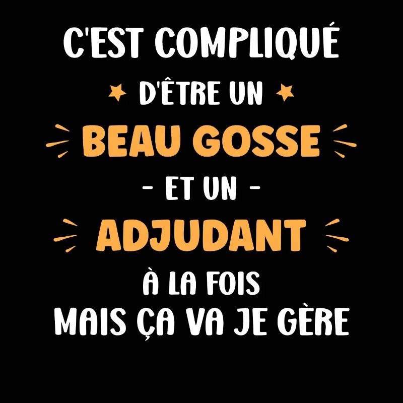 Beau gosse Adjudant