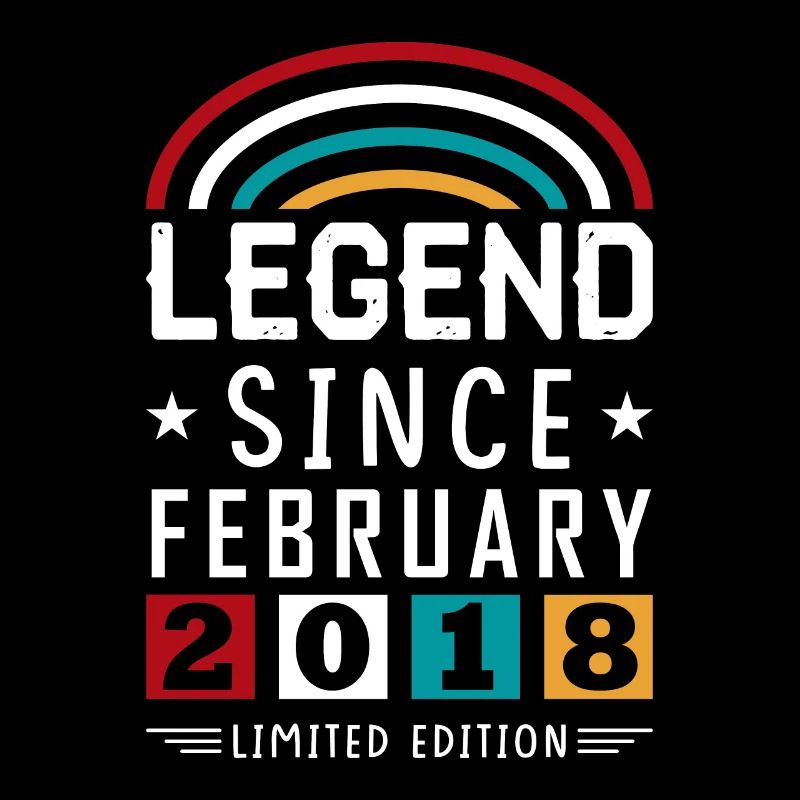 2018 Legend Since Birthday Gift Février