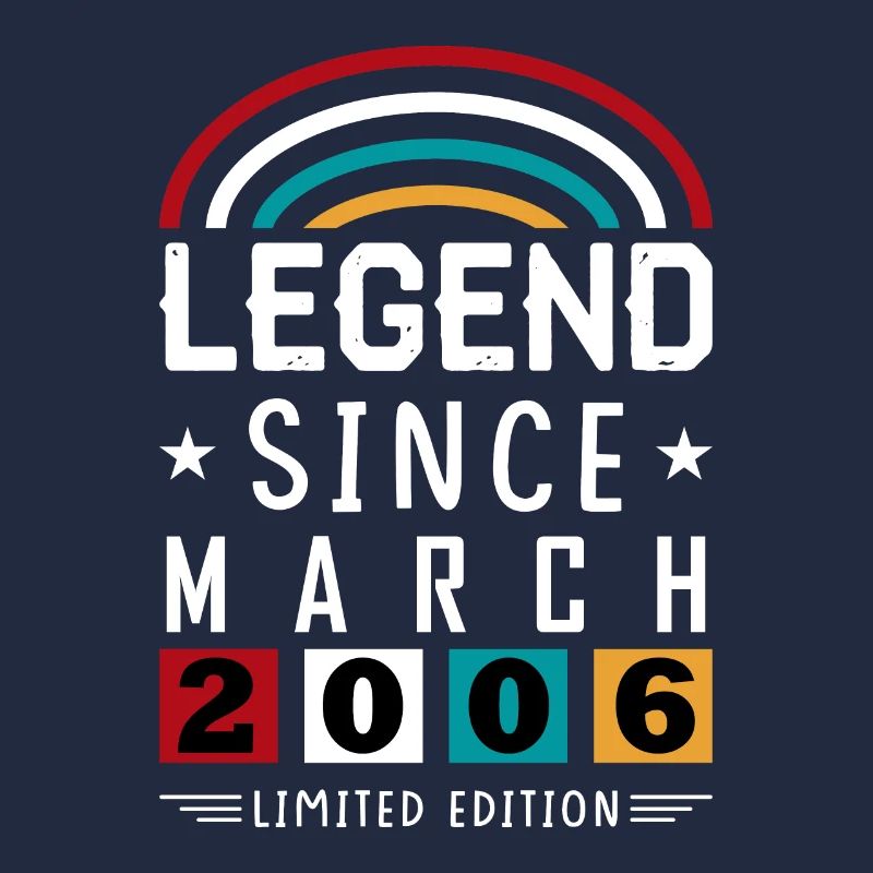 2006 Legend Since Birthday Gift March