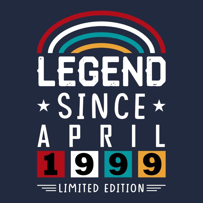 1999 Legend Since Geburtstag Geschenk April