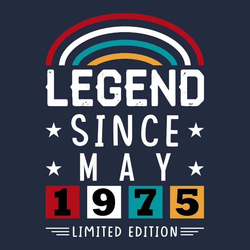 1975 Legend Since Birthday Gift May
