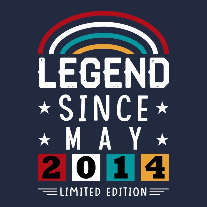 2014 Legend Since Birthday Gift May