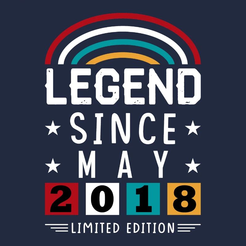 2018 Legend Since Geburtstag Geschenk Mai