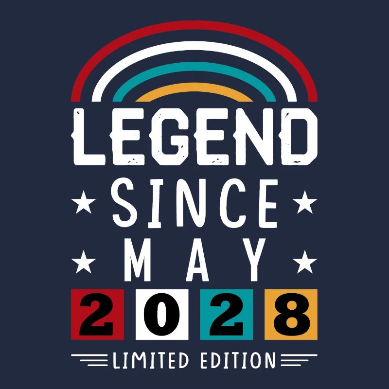 2028 Legend Since Geburtstag Geschenk Mai