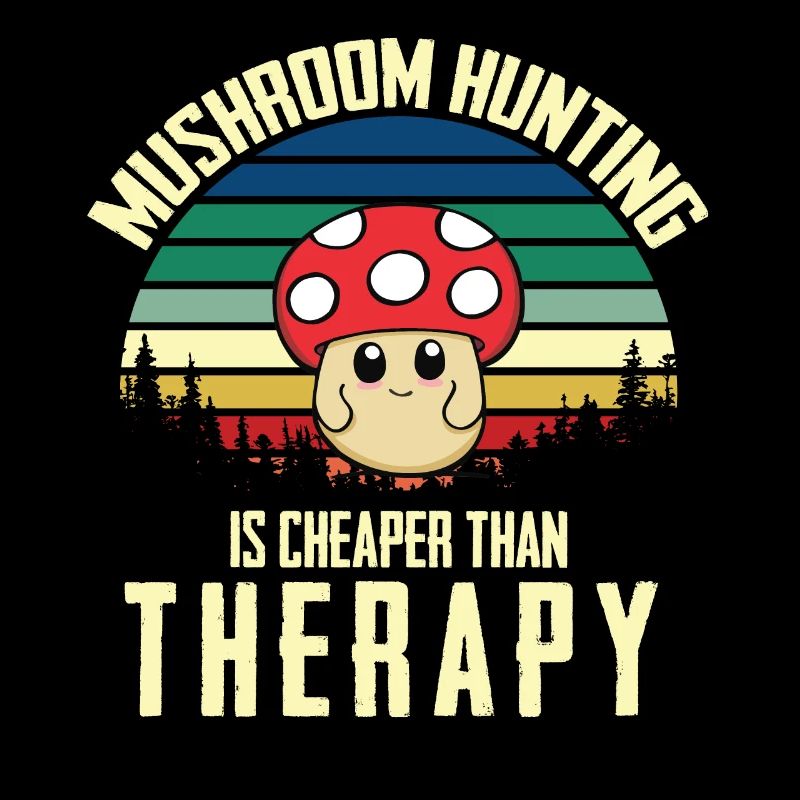 Cueilleurs de champignons et amis champignons