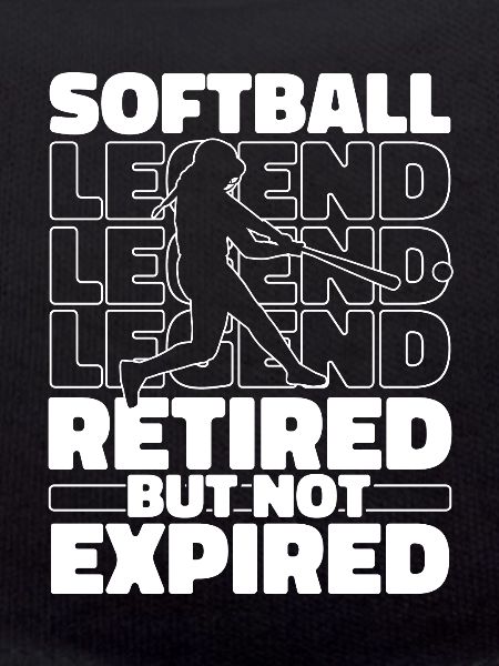 Softball Im Ruhestand