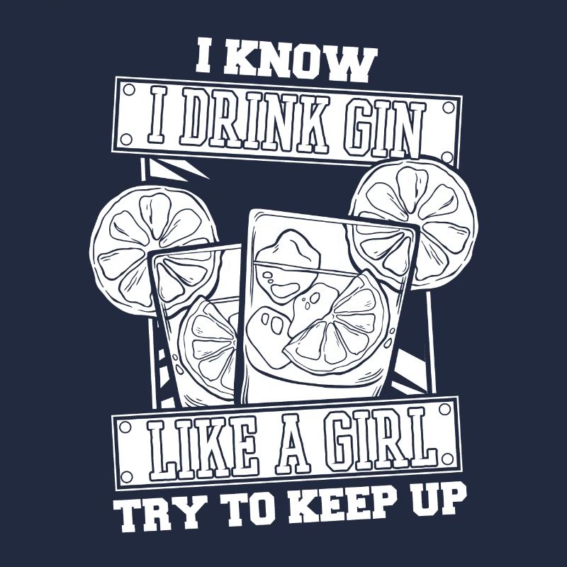 fille au gin