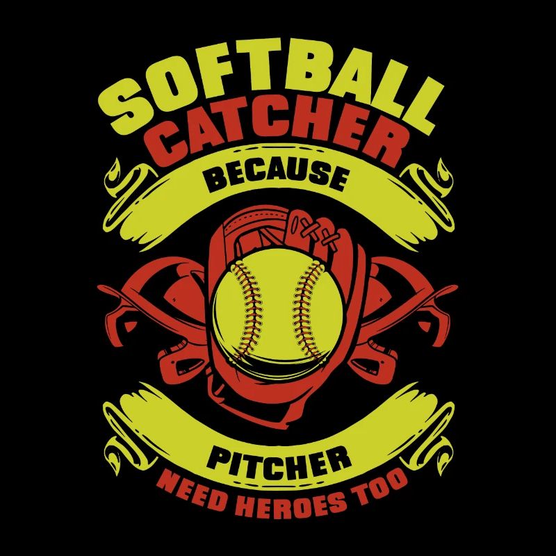Softball catcher
