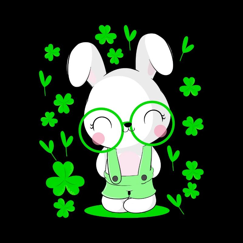 Funny Rabbit St. Patrick's Day St. Paddy's Gift