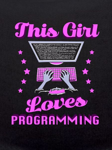 Developer Coder Programmer Girl