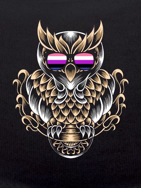 Genderfluid owl